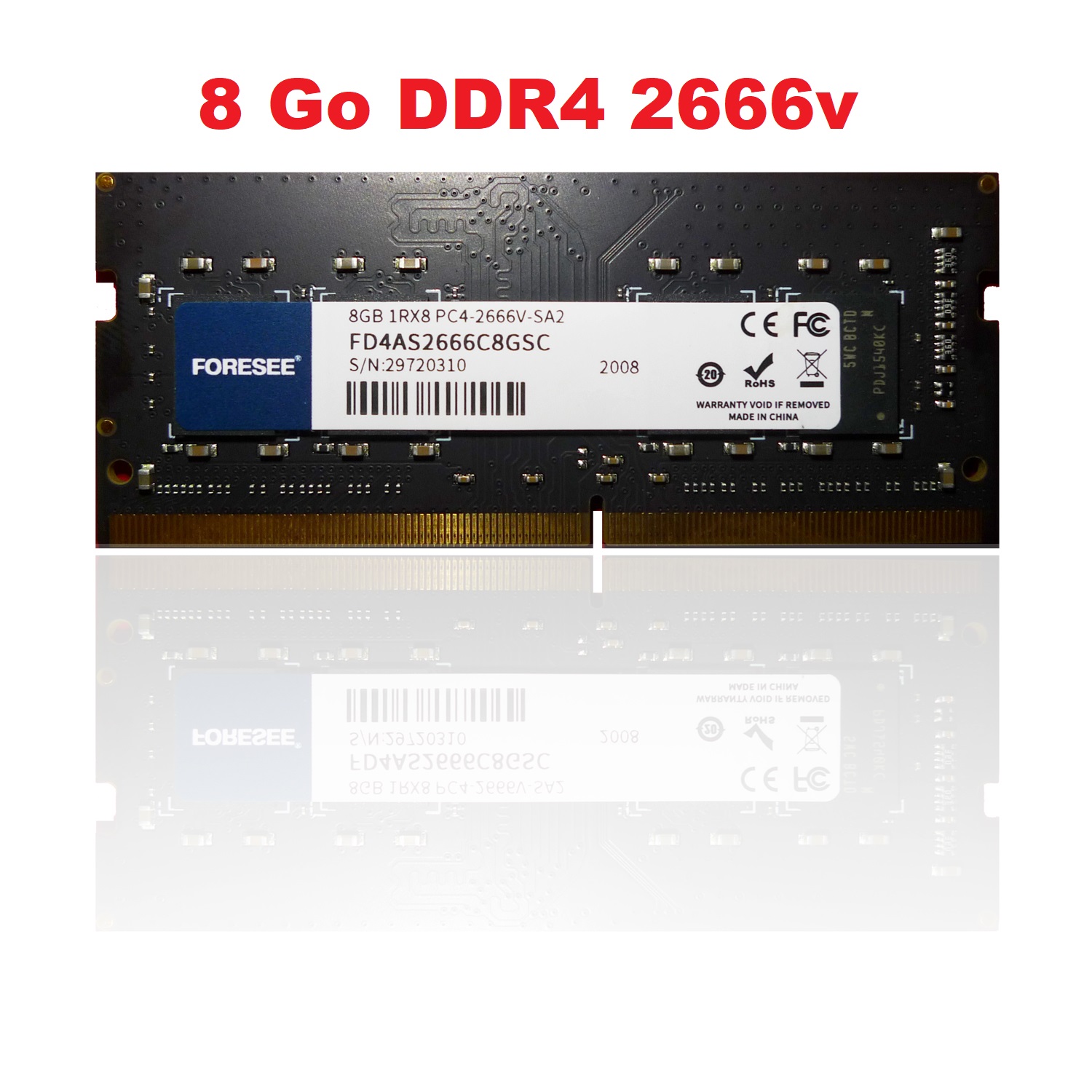 RAM 8Go DDR4 2666 MHz Pour Pc Portable – PC Geant