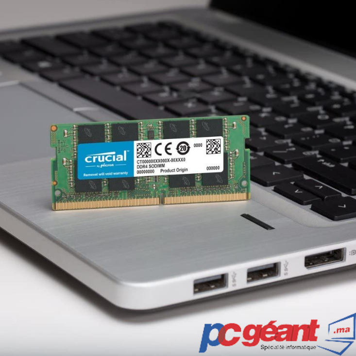 Crucial 16GB DDR4-2400 SODIMM – PC Geant