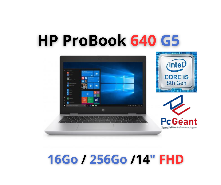 Ordinateur portable reconditionné HP HP ProBook 650 G5 15.6 i5-8265U  Reconditionné