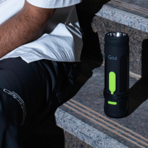 Goui Camp Lampe Outdoor – Enceinte Bluetooth et Power Bank 4400mAh