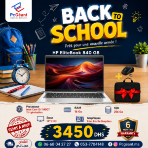HP EliteBook 840 G8 Core i5-1145G7 I 16Go I 256Go SSD I 14"IPS FHD [Remis à Neuf]