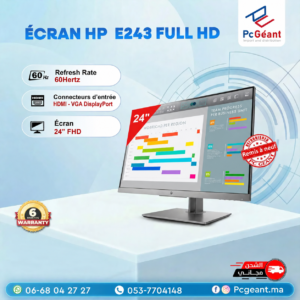 Écran 24" Full HD HP EliteDisplay E243 I HDMI - Fremlisse [Remis à Neuf]
