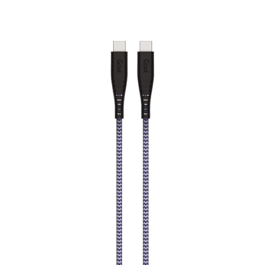 Goui Flex Câble Type C vers Type C (1,5 m) 60W - Bleu foncé