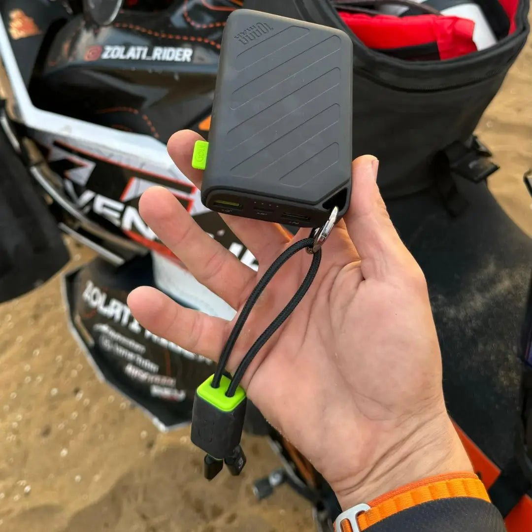 Goui Lock Câble Porte Clés Type C vers Type C (27 cm) 60W - Noir