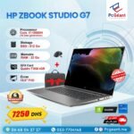 HP ZBook STUDIO G7 Core i7-10850H I 32Go I 512GB NVMe SSD I Quadro T1000 4Go I 15.6" FHD [Remis à Neuf]