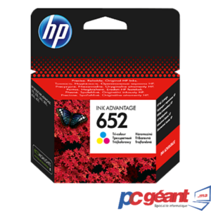 Cartouche Encre Advantage Origine HP 652 Tricolore (F6V24AE)