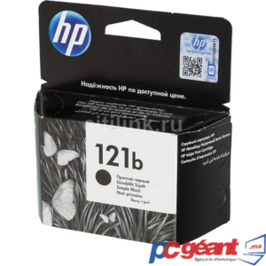 Cartouche D’Encre Noire Simple HP 121b CC636HE