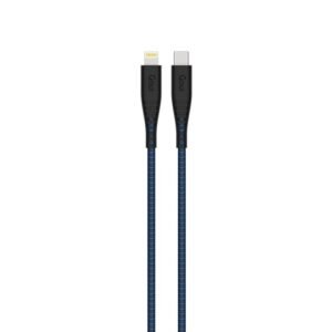 Goui Flex Câble iPhone Lightning vers Type-C (2 m) - Bleu foncé