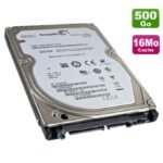 Seagate Disque Dur SATA 2.5 " 500Go Slim pour pc portable 7200 RPM-REMISE A NEUF