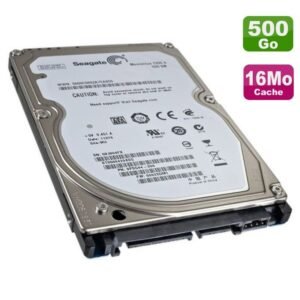 Seagate Disque Dur SATA 2.5 " 500Go Slim pour pc portable 7200 RPM-REMISE A NEUF