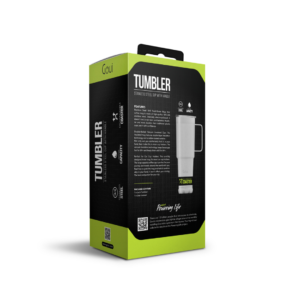 Goui TUMBLER Tasse en acier inoxydable avec poignée