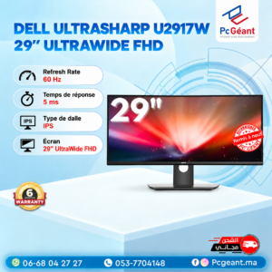 Dell UltraSharp U2917W – 29" UltraWide FHD | 60 Hz | 5 ms | IPS  [Remis à Neuf]