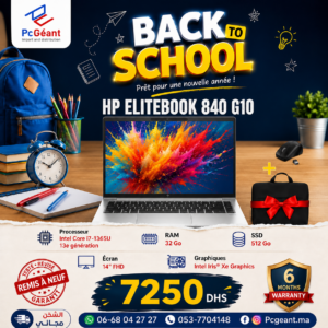 HP EliteBook 840 G10 Tactile Core i7-1365U I 32Go DDR5 I 512Go SSD I 14" IPS Full HD [Remis à Neuf]