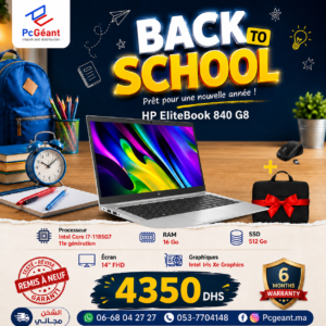 HP EliteBook 840 G8 Core i7-1185G7 I 16Go I 512Go SSD I 14" IPS Full HD [Remis à Neuf]