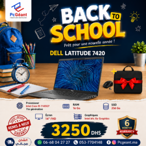 DELL Latitude 7420 Core i5-1145G7 I 16Go I 256Go SSD I 14"FHD  [Remis à Neuf]