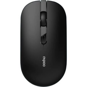 Souris sans fil silencieuse Rapoo B30 Silent - 2,4 GHz, 3 200 DPI, noire