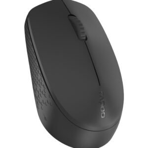 Souris sans fil-Bluetooth - multimode silencieuse Rapoo M100 Silent -  et 2,4 GHz, gris foncé