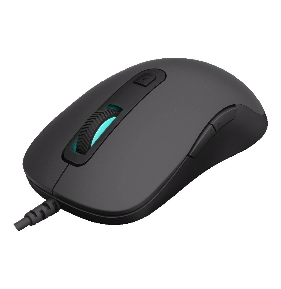 Souris Gaming filaire Rapoo V16RGB - 12 800 DPI, éclairage RGB, noire – Image 6