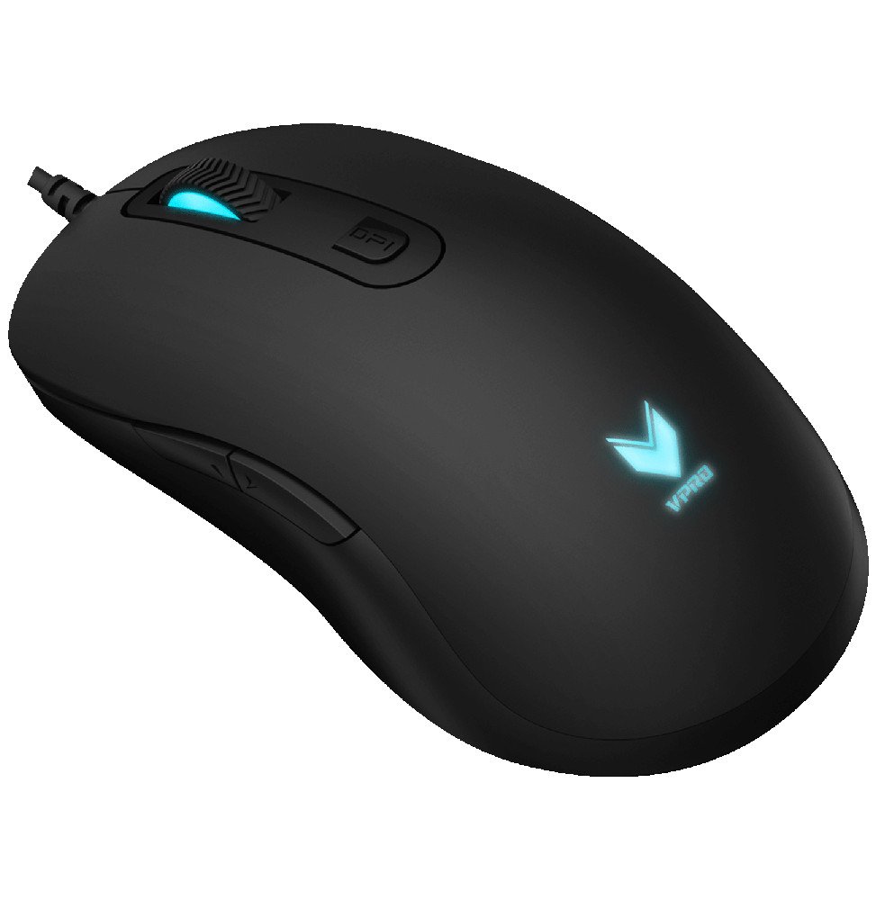 Souris Gaming filaire Rapoo V16RGB - 12 800 DPI, éclairage RGB, noire – Image 3