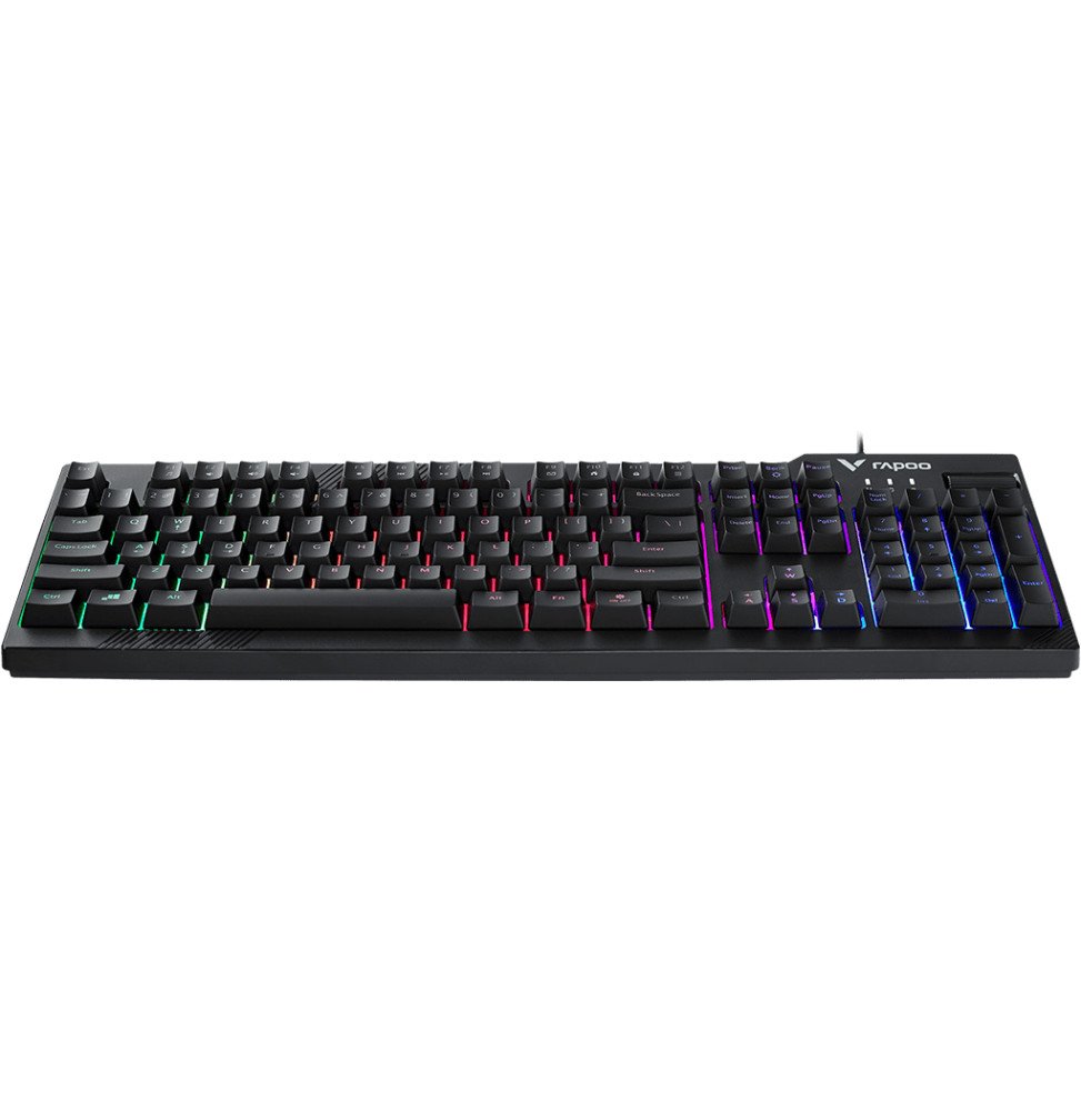 Clavier Gaming filaire rétroéclairé Rapoo V50S - 19 touches anti-ghosting, AZERTY français – Image 3