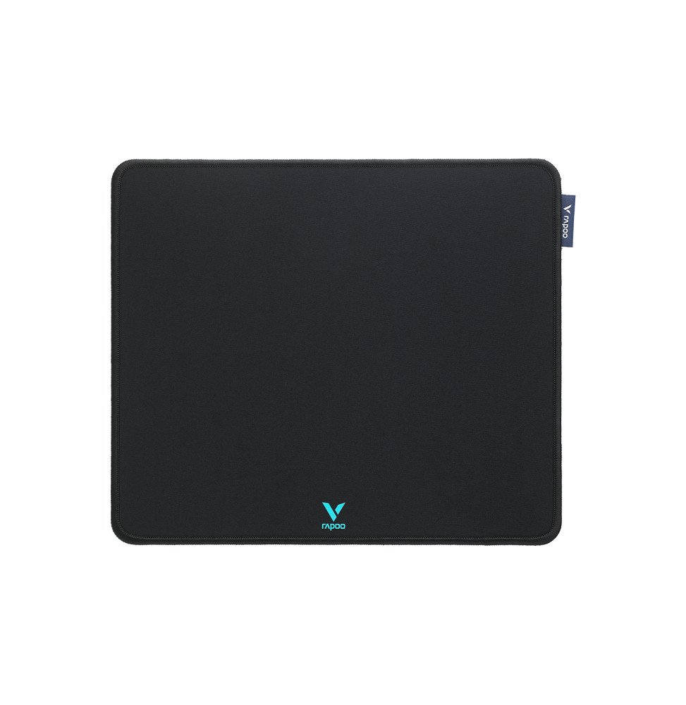 Tapis de souris Gaming Rapoo V10S - 340 × 290 mm, surface tissu, noir