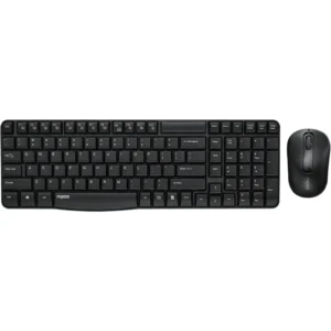 Ensemble clavier et souris sans fil Rapoo X1800S - 2,4 GHz, compact, AZERTY français