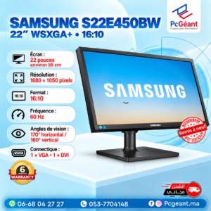 Samsung 22" SyncMaster S22C450 - 1680 x 1050 - [Remis à Neuf]